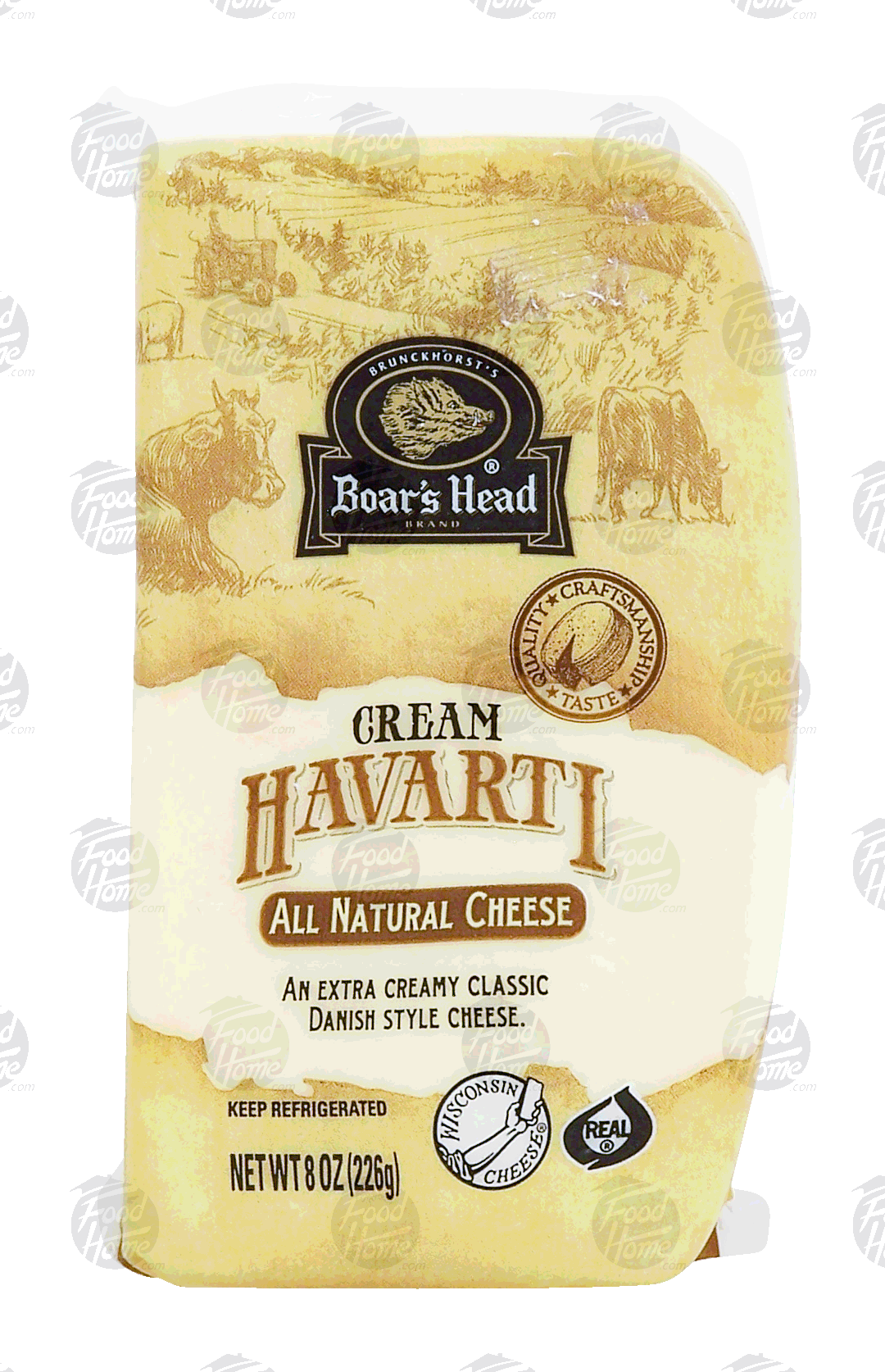 Boar's Head  cream havarti cheese block Full-Size Picture